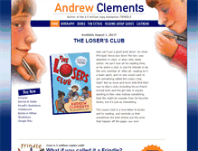 Tablet Screenshot of andrewclements.com